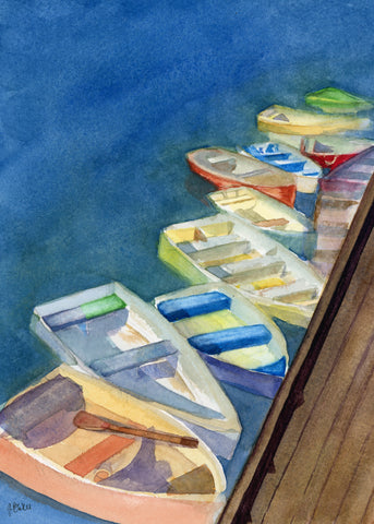 WAITING NOTECARDS {3.5x5”} set of 8