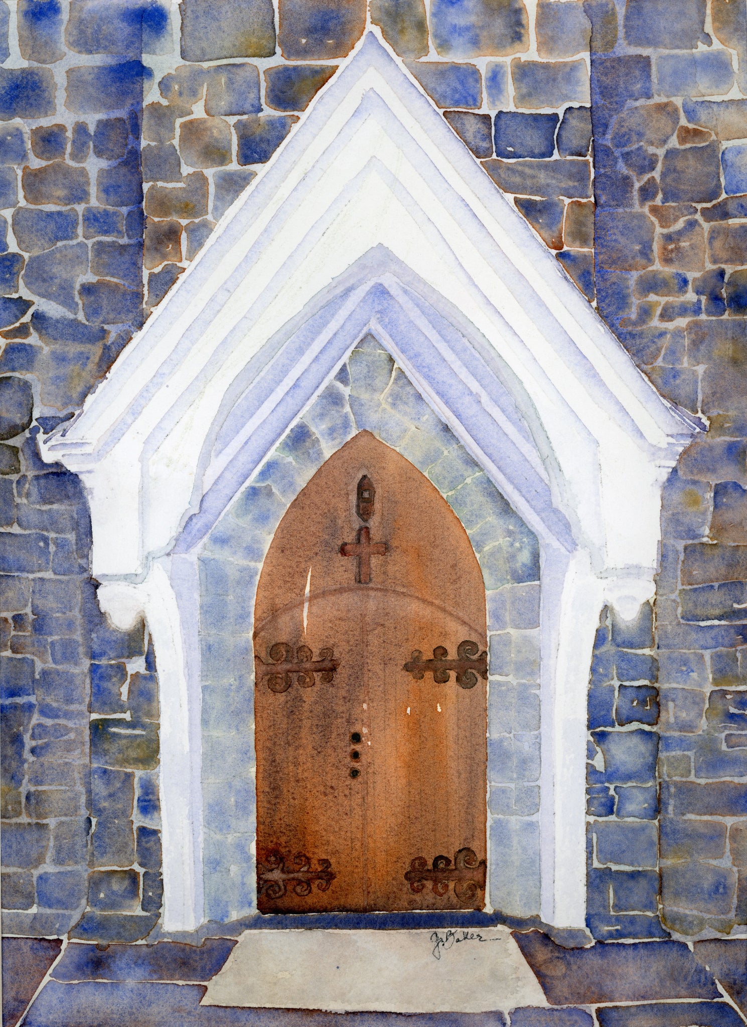 CALVARY CHURCH FRONT DOOR
