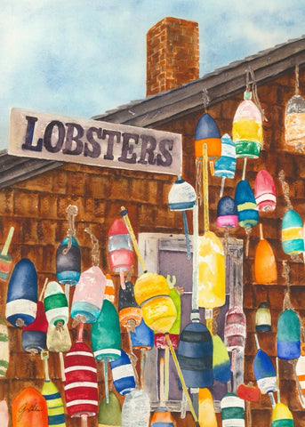 LOBSTER SHACK NOTECARDS {3.5x5”} set of 8