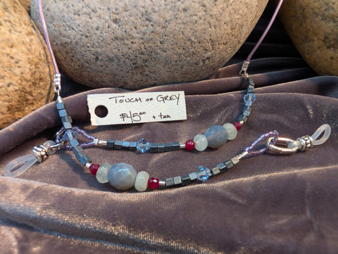 TOUCH OF GREY   Eyeglass holders & AirPods chains