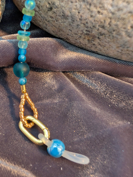 SEA GLASS Eyeglass holders & AirPods chains