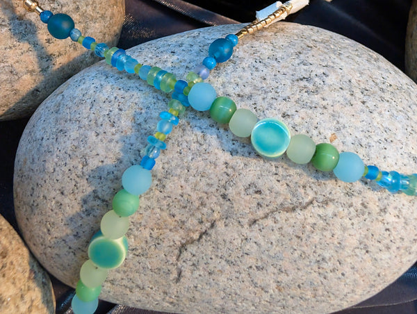 SEA GLASS Eyeglass holders & AirPods chains