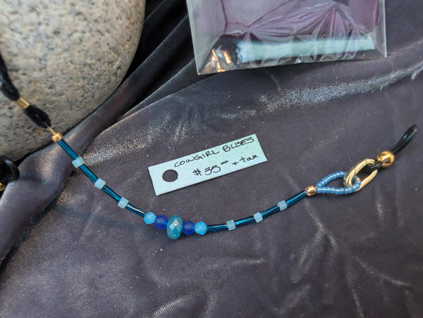 EVEN COWGIRLS GET THE BLUES   Eyeglass holders & AirPods chains