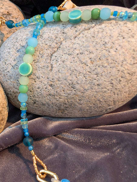 SEA GLASS Eyeglass holders & AirPods chains