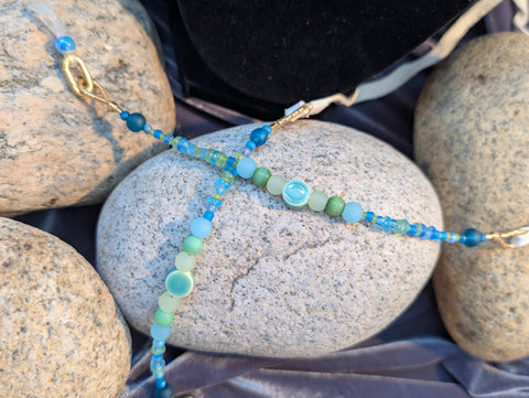 SEA GLASS Eyeglass holders & AirPods chains
