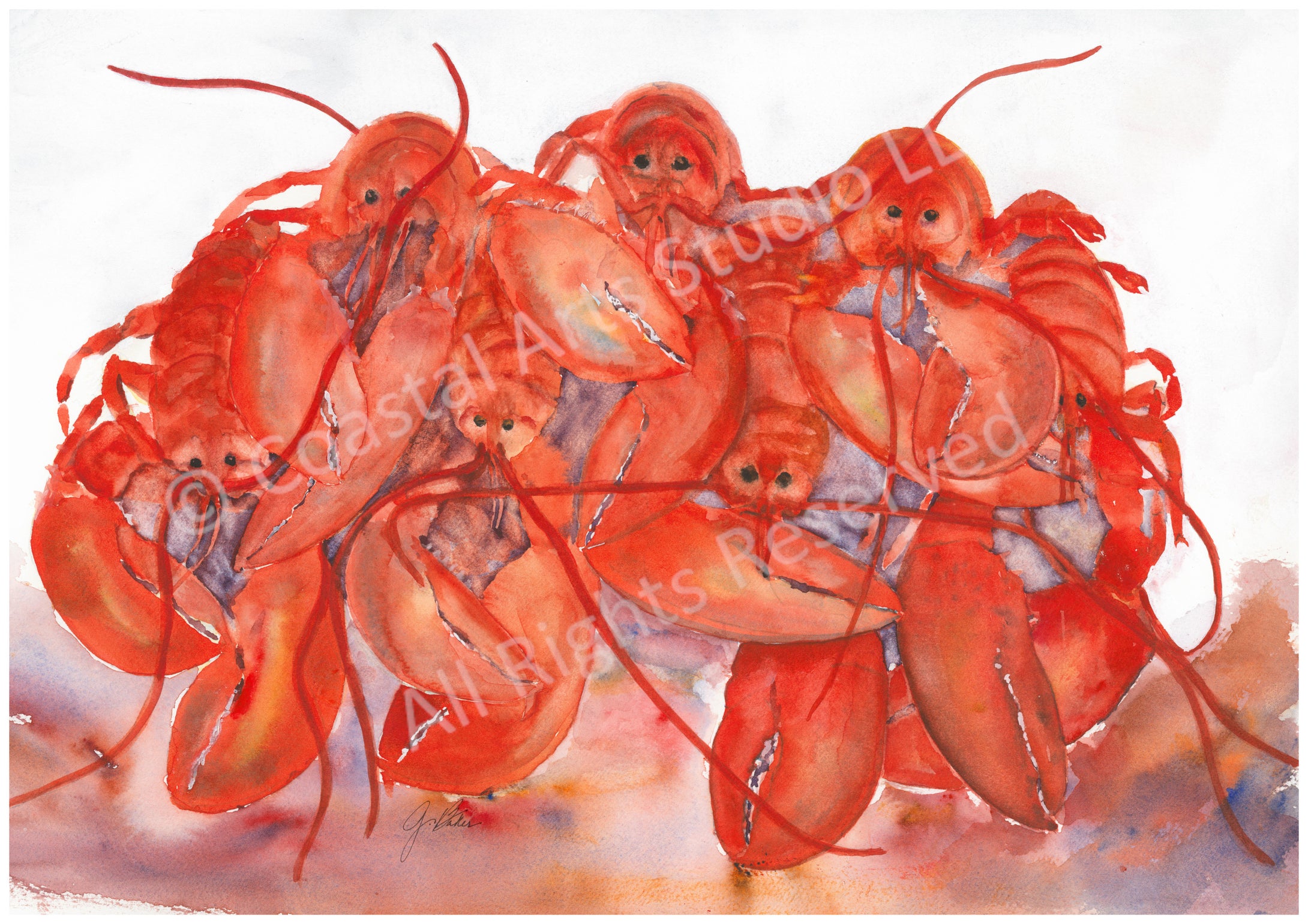 LOBSTAH PILE!