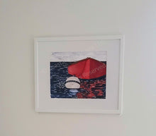 Load image into Gallery viewer, RED BOAT BLUE SEAS

